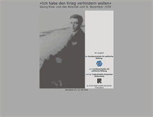Tablet Screenshot of georg-elser.de